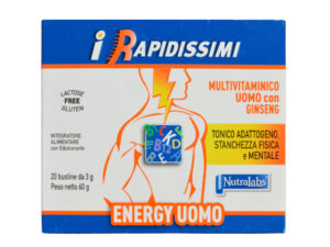 Energy Uomo Multivitaminico per l'uomo con ginseng