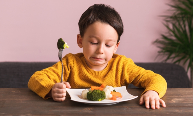 verdure e bambini